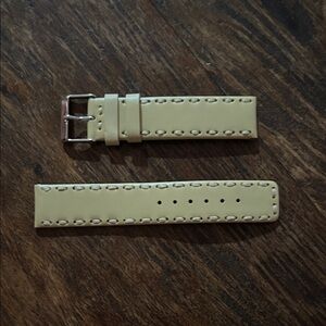 Vintage 1950’s Louis Arden Tan Leather Watch Strap New Old Stock watch band 20